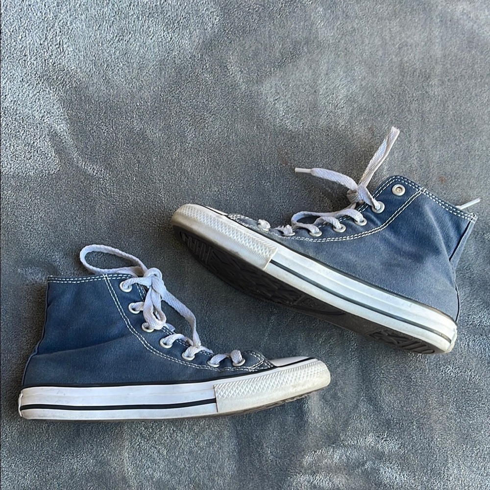 Converse Kids Sneakers - Blue and White